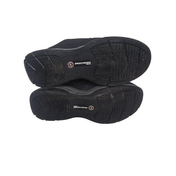 SKECHERS WORK Men's Slip-On Steel Toe Composite Plate Shoes 99999066 Black 9M - Picture 7 of 7